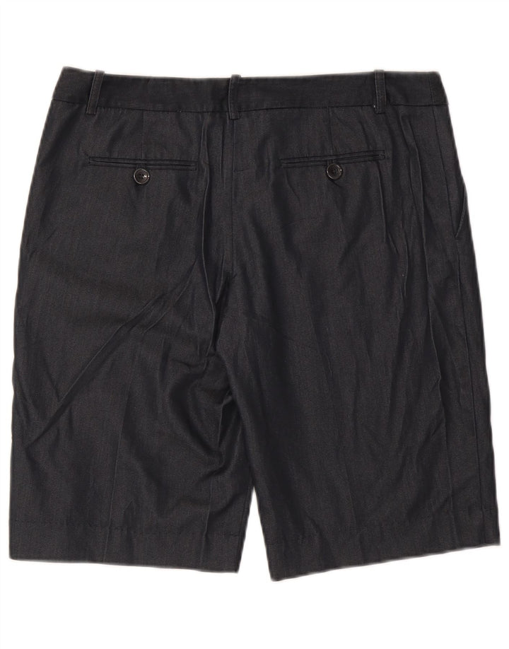 MOSSIMO Womens Chino Shorts US 8 Medium W30 Black Cotton