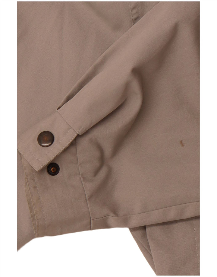 JOHN MONROE Mens Utility Jacket UK 42 XL Grey Polyester