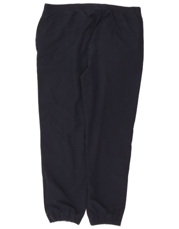 Reebok Mens Tracksuit Trousers Joggers Large  Navy Blue Polyester