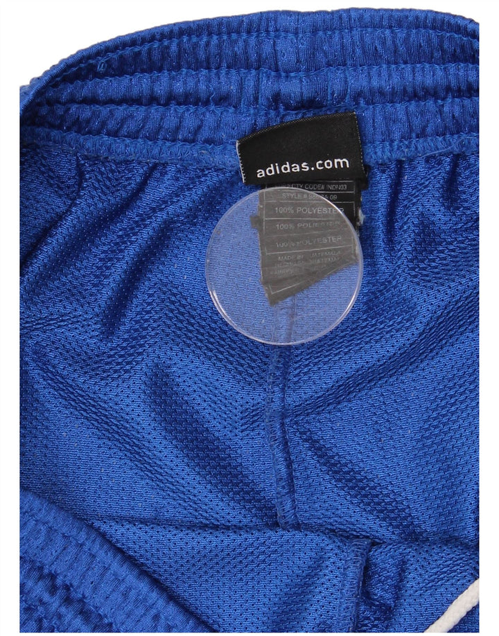 ADIDAS Mens New York Knicks Sport Shorts Large  Blue Polyester