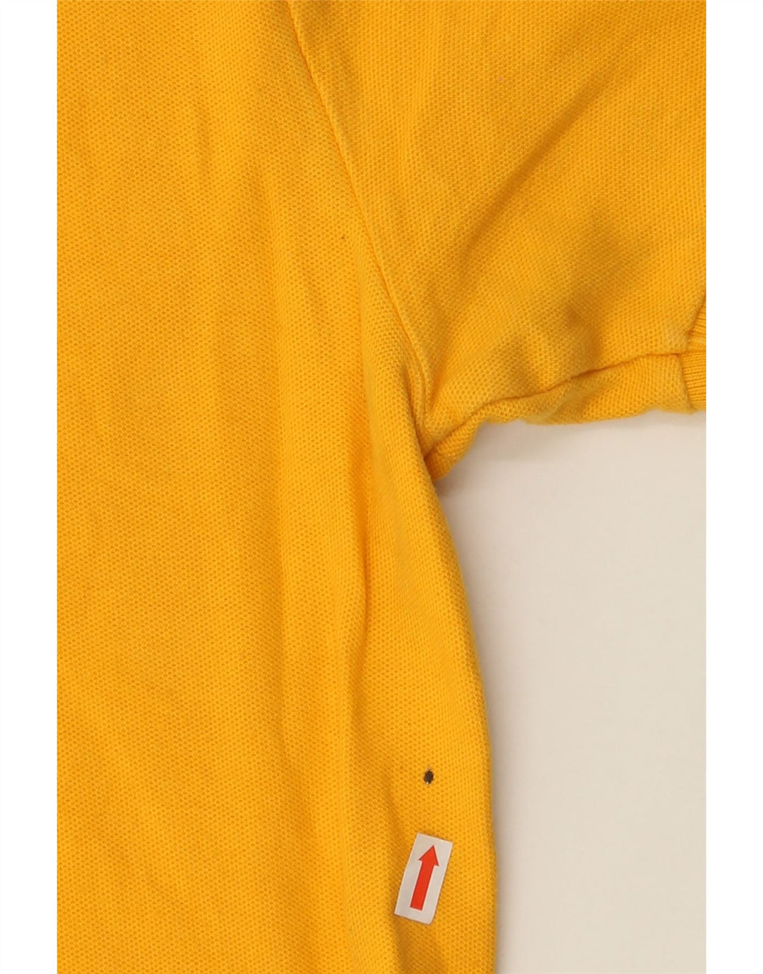 TOMMY HILFIGER Mens Polo Shirt Medium Yellow Cotton Vintage Tommy Hilfiger and Second-Hand Tommy Hilfiger from Messina Hembry 