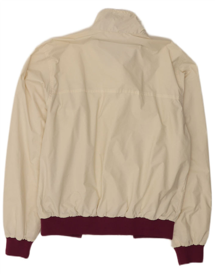 North Sails Mens Bomber Jacket Large White Colourblock Polyamide