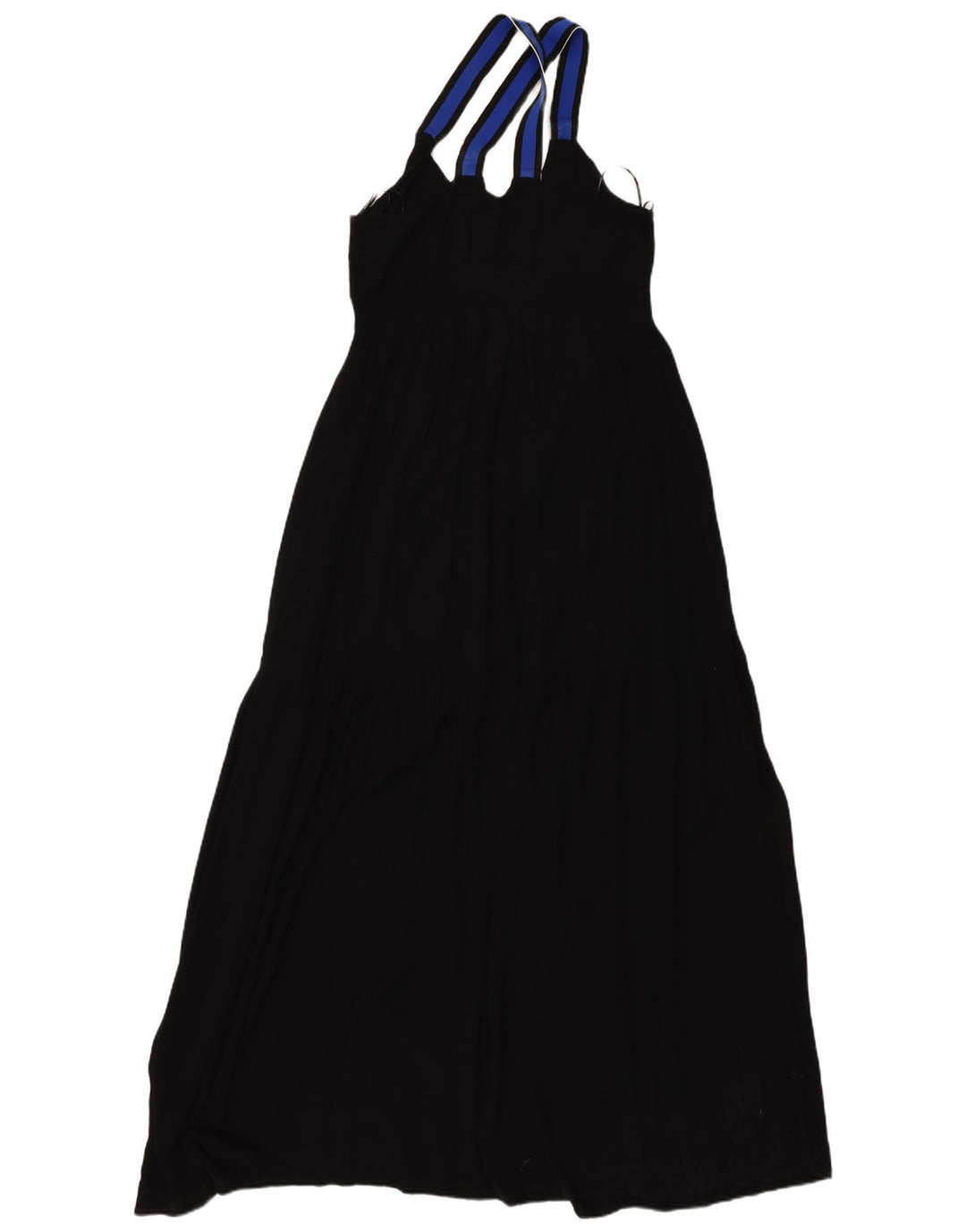 DESIGUAL Womens Abstract Pattern Maxi Dress EU 40 Medium Black Bohemian