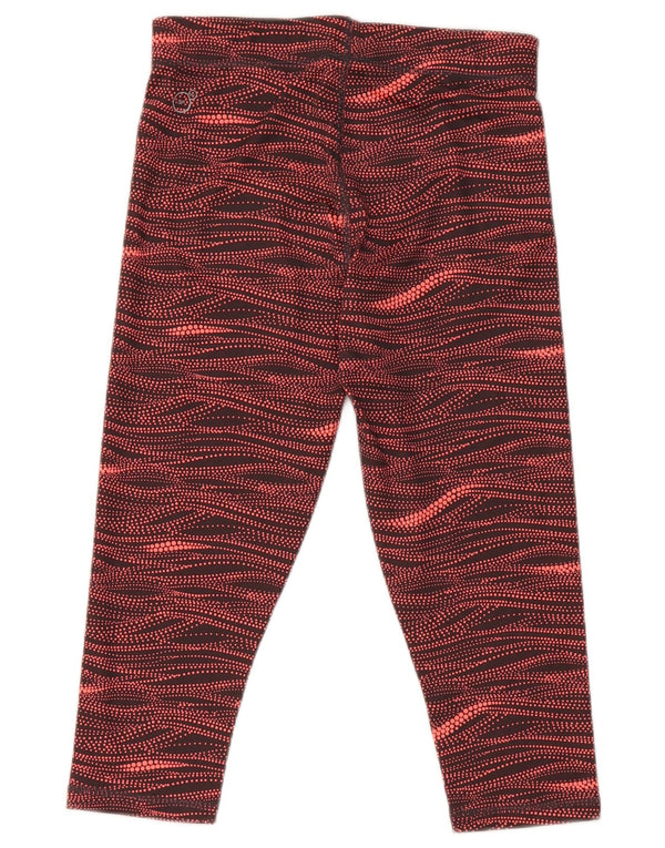 Puma Womens Abstract Pattern Capri Leggings UK 10 Small Multicoloured