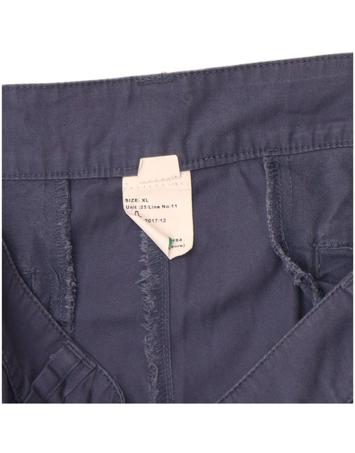 Decathlon Mens Quechua Cargo Shorts XL W38  Navy Blue