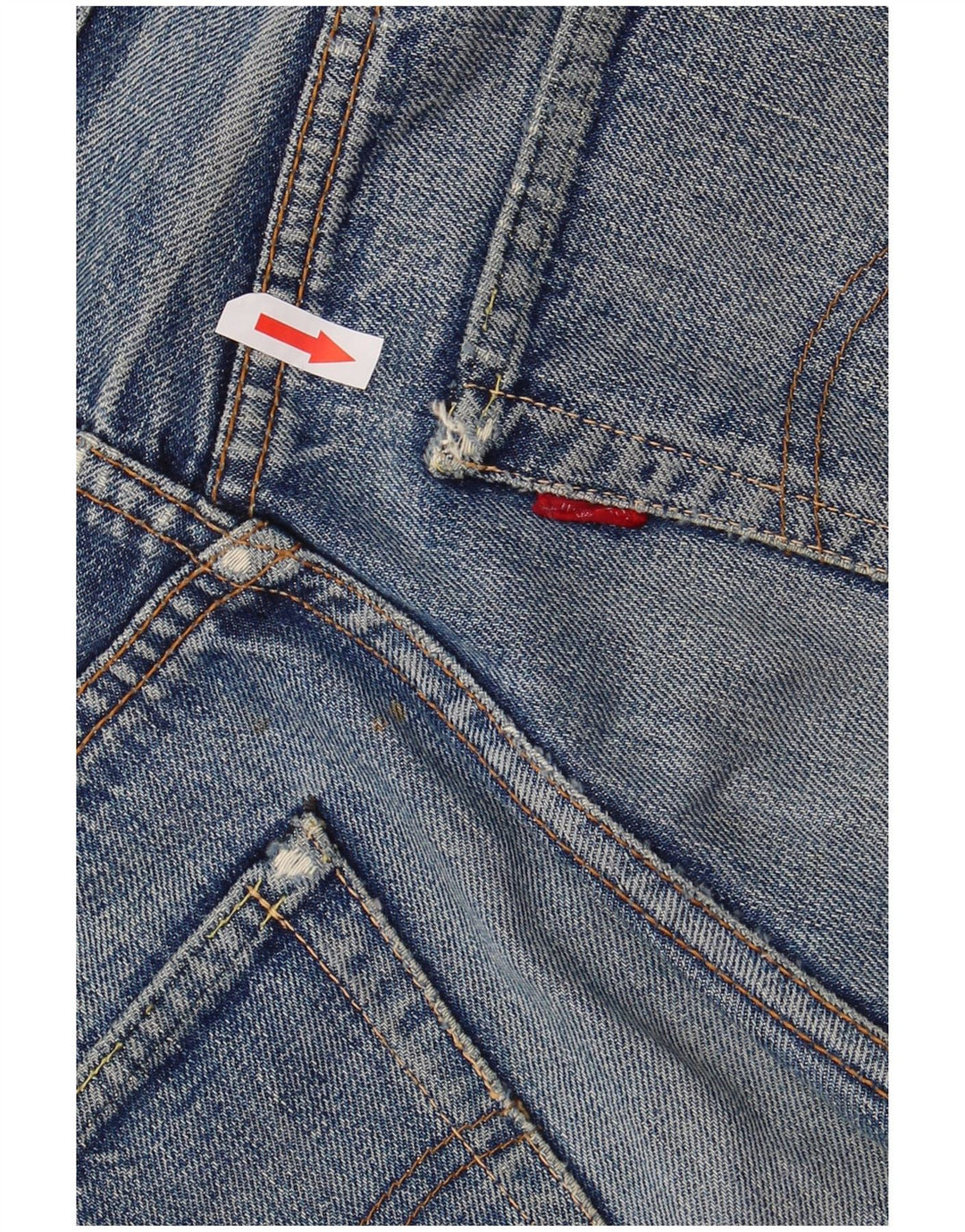 Levi's Womens Denim Shorts W28 Medium Blue