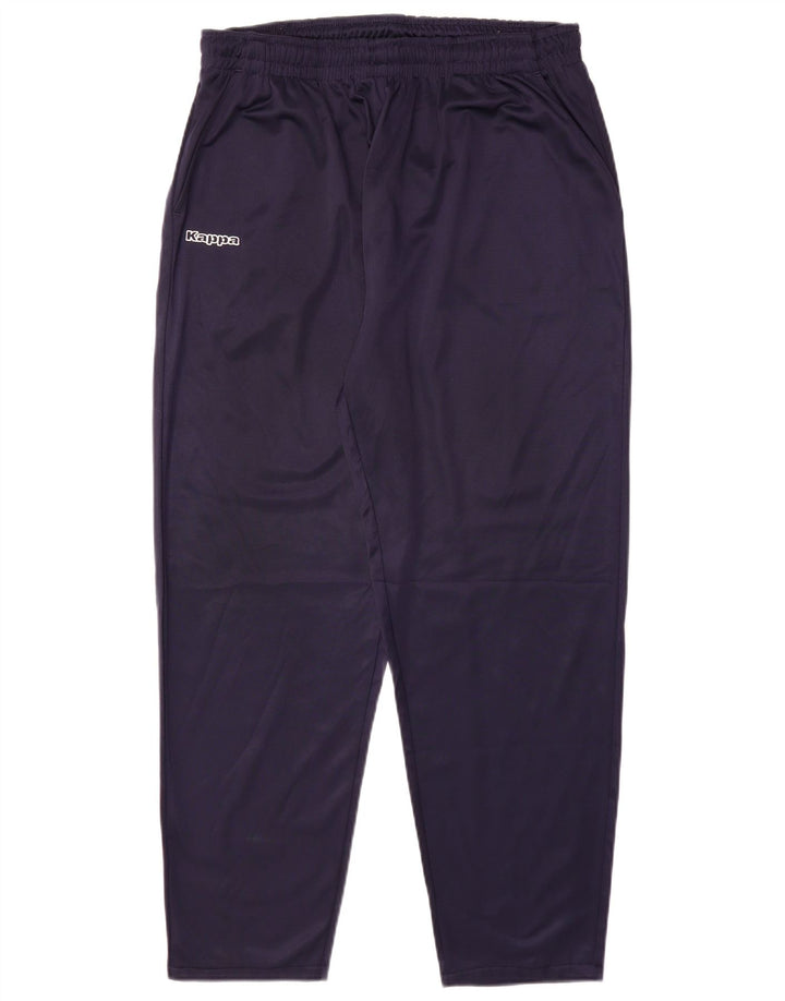 KAPPA Mens Tracksuit Trousers 2XL Navy Blue Polyester