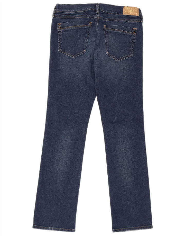Diesel Womens Ronhoir Regular Bootcut Jeans W31 L30 Blue Cotton