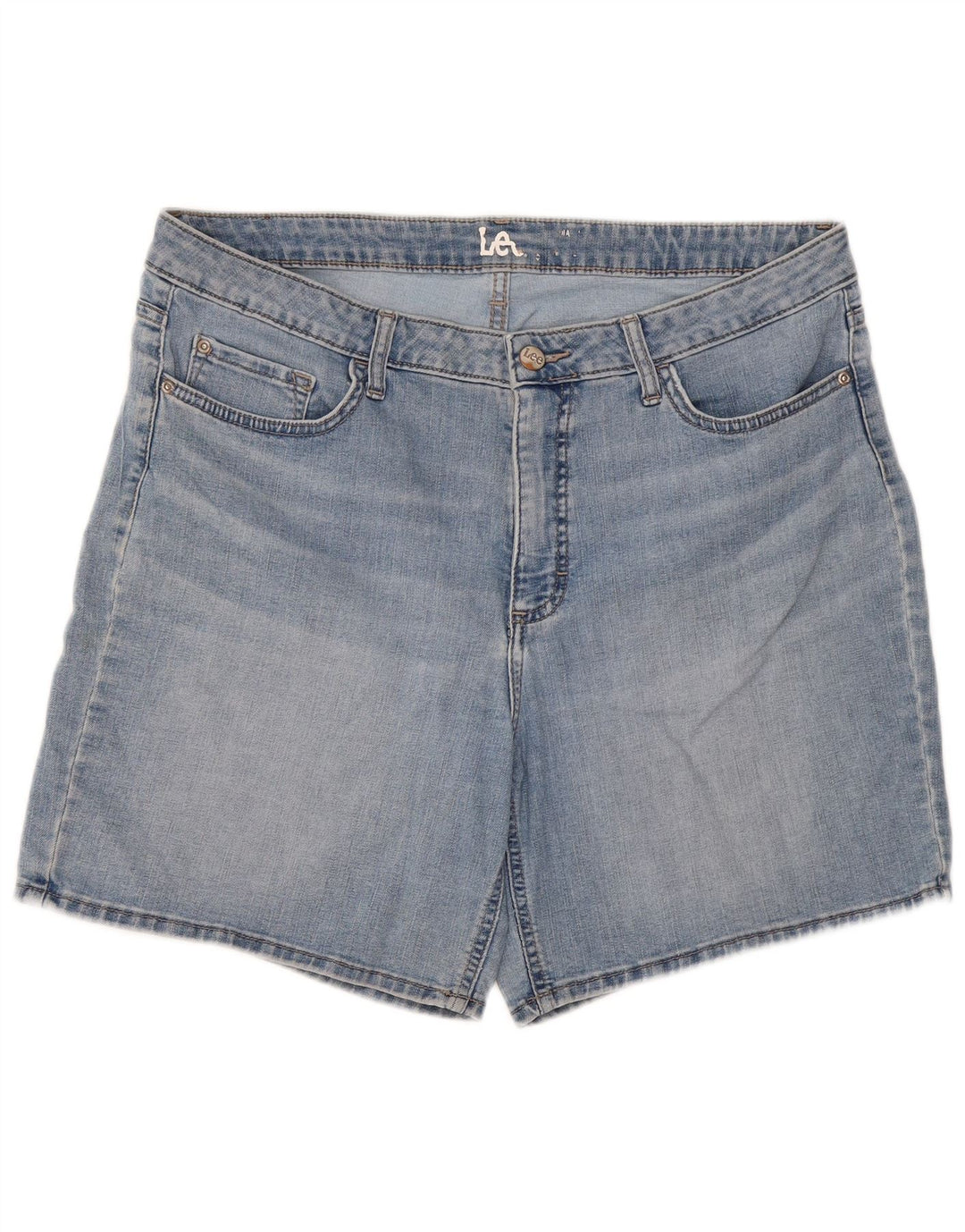 Lee Womens Denim Shorts W38 XL Blue