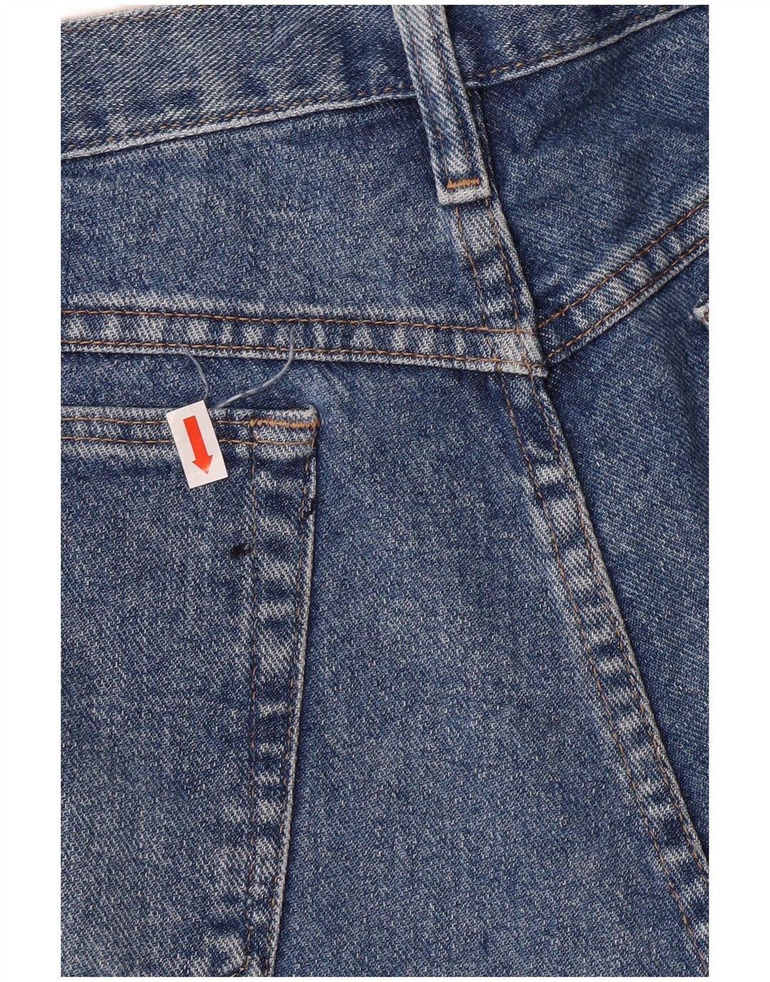 Wrangler Womens Denim Denim Shorts W34 Large Blue Cotton