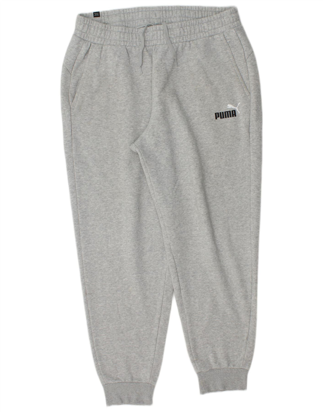 PUMA Mens Tracksuit Trousers Joggers XL  Grey Cotton