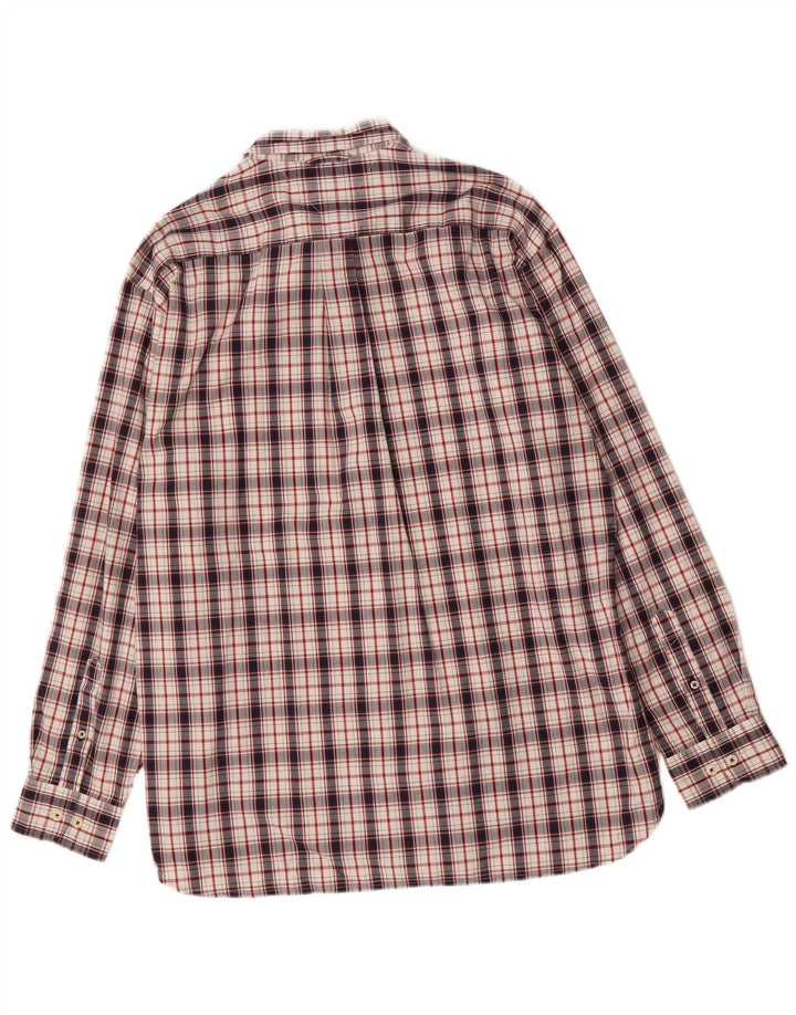 TOMMY HILFIGER Mens Shirt Large Multicoloured Check Cotton