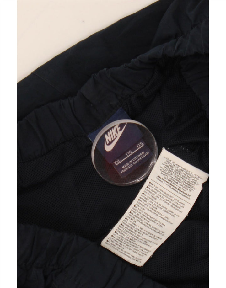 Nike Mens Tracksuit Trousers Joggers 2XL Navy Blue Polyester