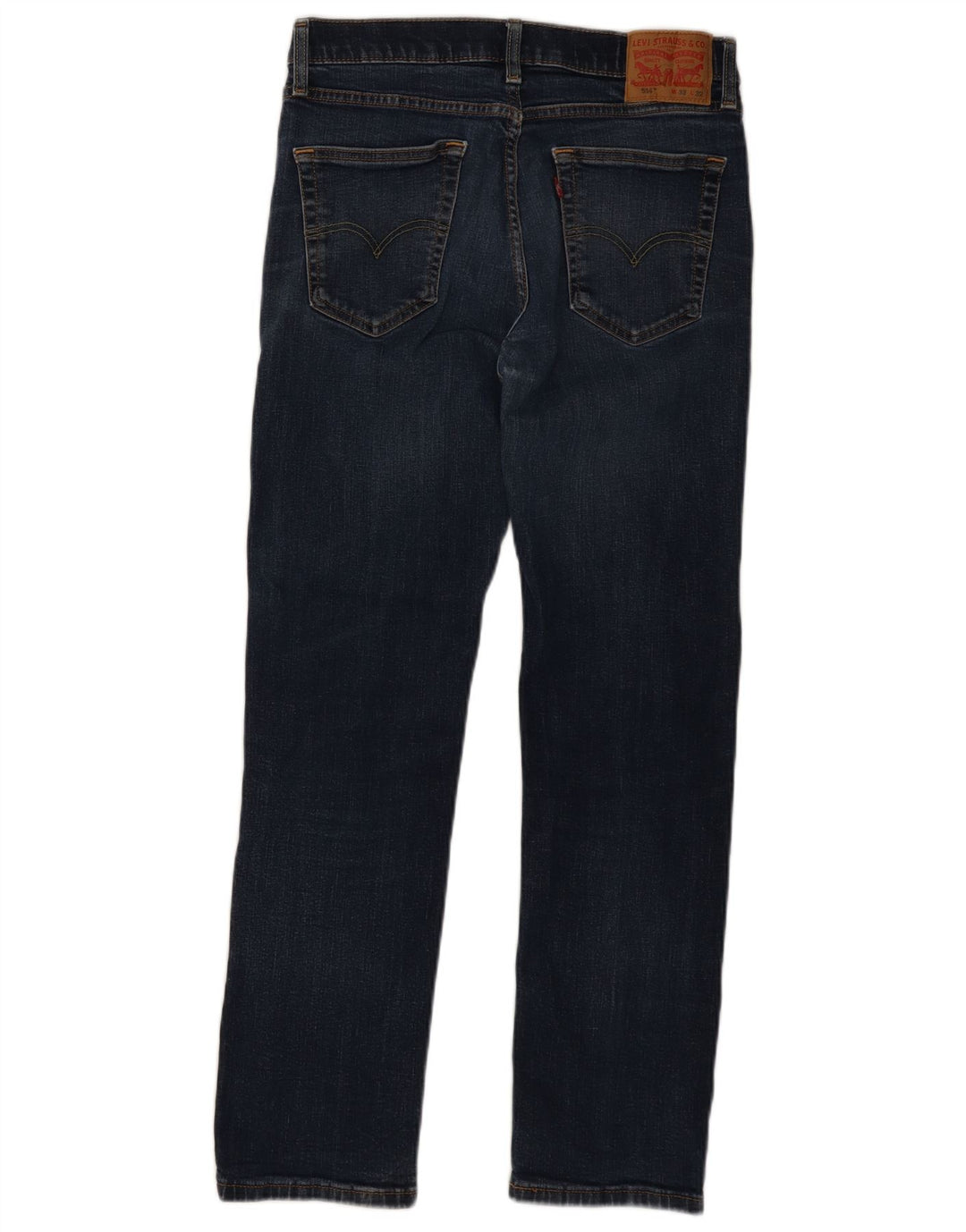 Levi's Mens 514 Straight Jeans Size 33W33 L32 Blue Cotton