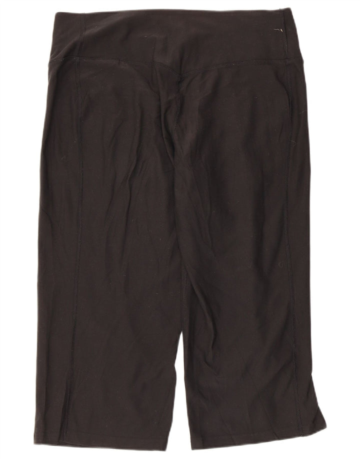 NIKE Womens Dri Fit Bermuda Sport Shorts UK 16 Large  Black