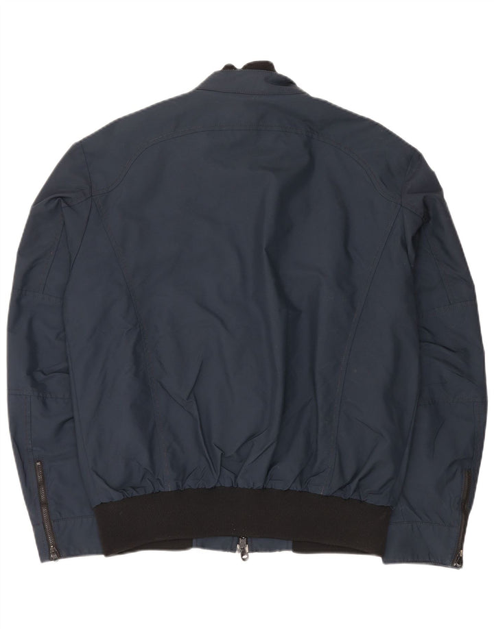 Refrigiwear Mens Bomber Jacket UK 40 Large Navy Blue Polyamide