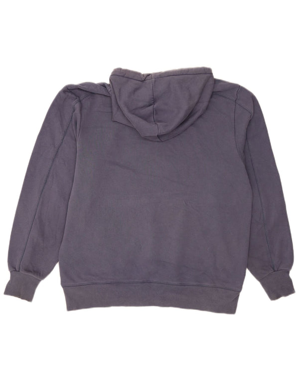 Levi's Mens Graphic Standard Fit Hoodie Jumper Large Navy Blue Cotton