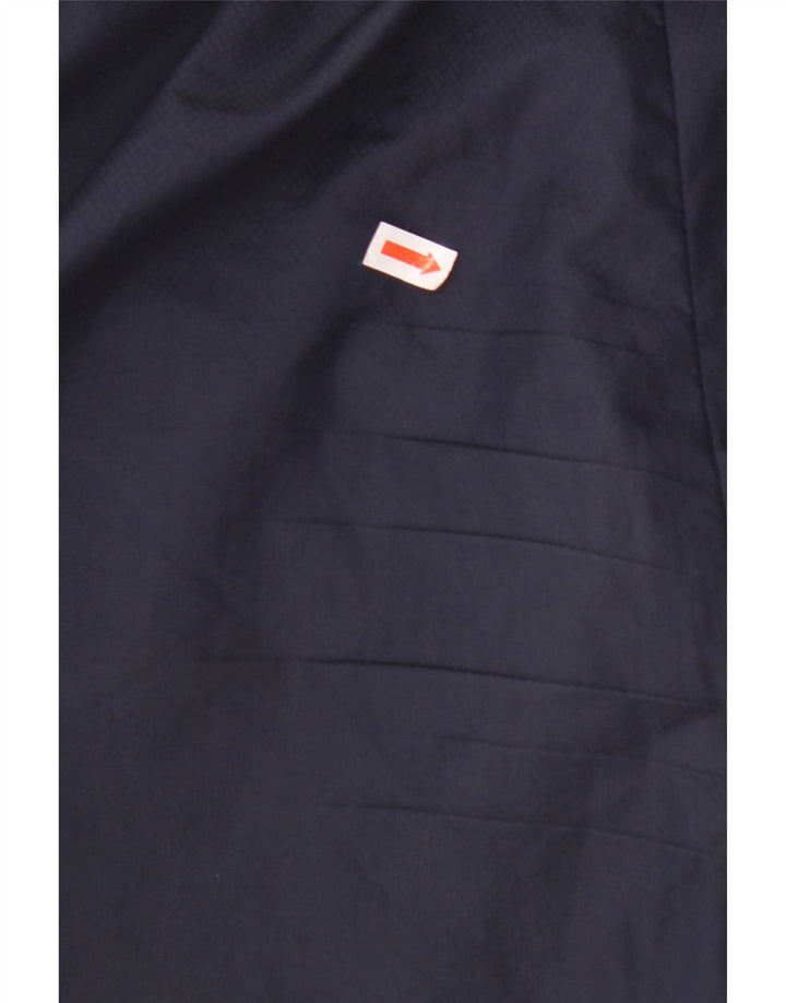 ADIDAS Womens Capri Tracksuit Trousers UK 16 Large Navy Blue Polyester