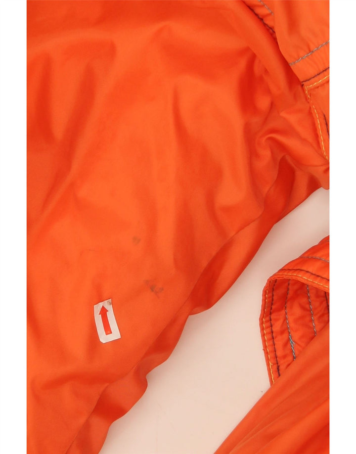 Ellesse Womens Loose Fit Ski Jacket UK 14 Large Orange Polyamide