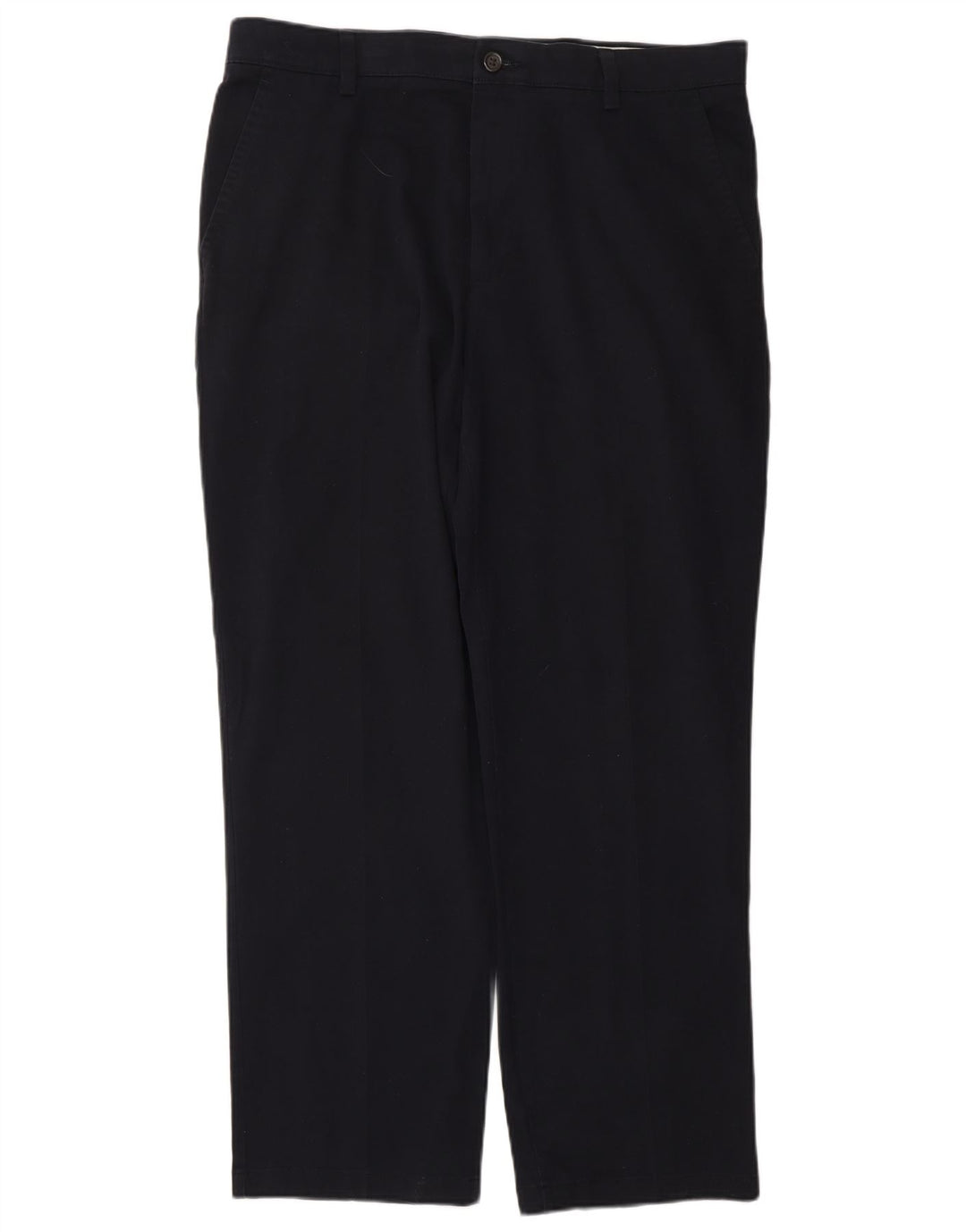 DOCKERS Mens Classic Fit Chino Trousers W34 L30 Navy Blue Cotton Classic