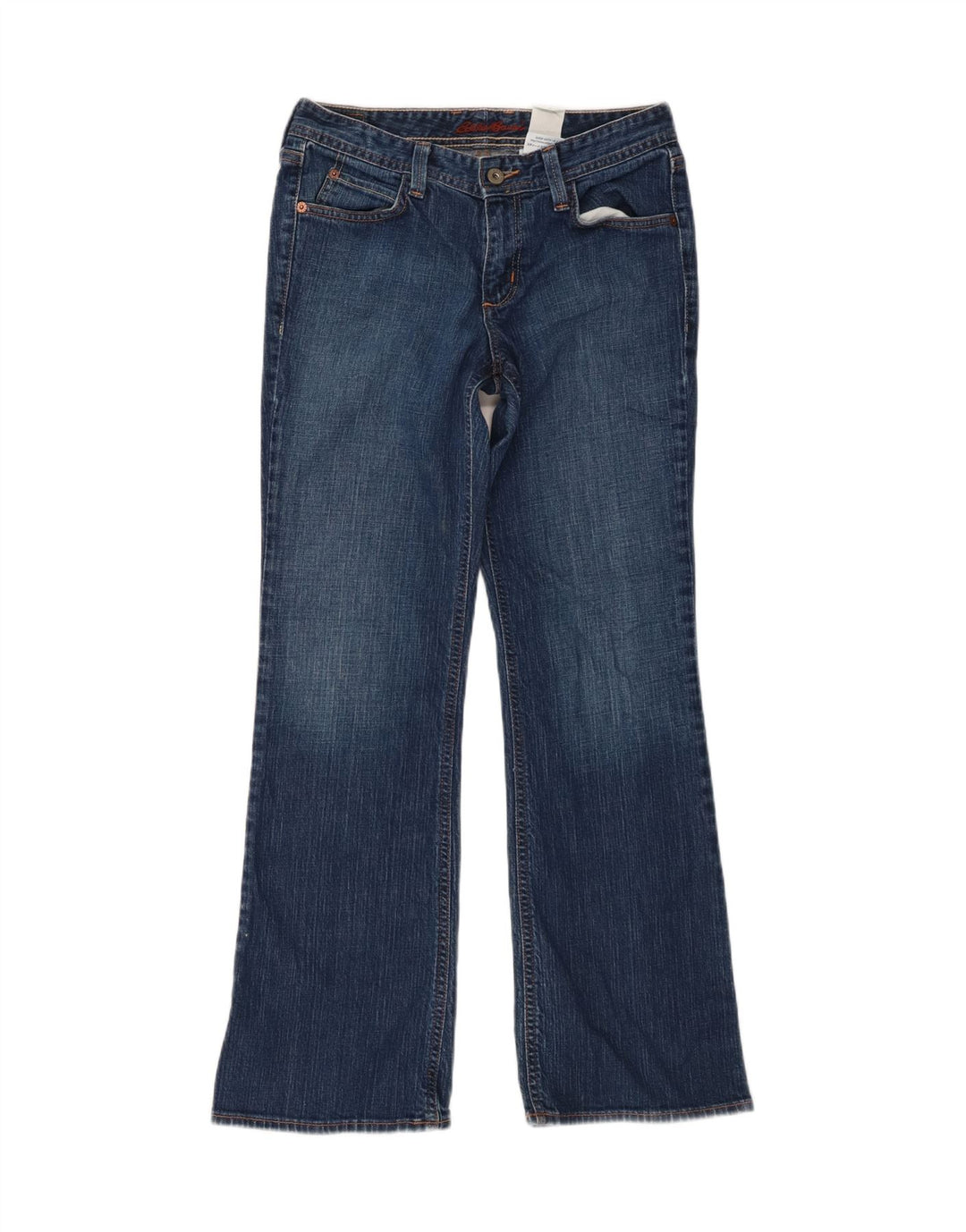 EDDIE BAUER Womens Bootcut Jeans US 2 XS W27 L29 Blue Cotton
