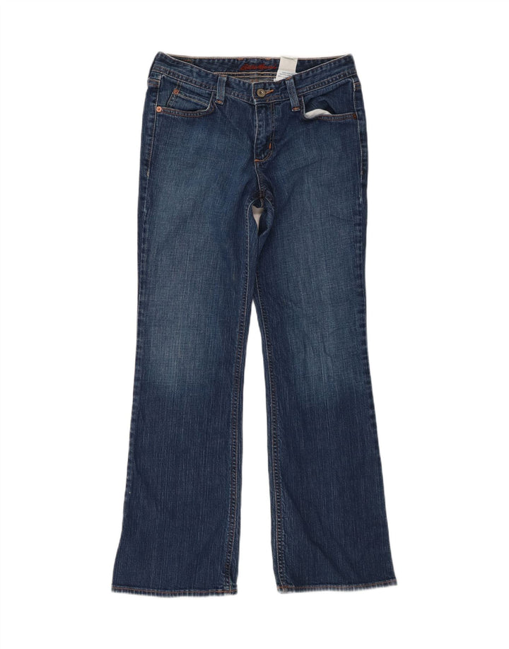 EDDIE BAUER Womens Bootcut Jeans US 2 XS W27 L29 Blue Cotton