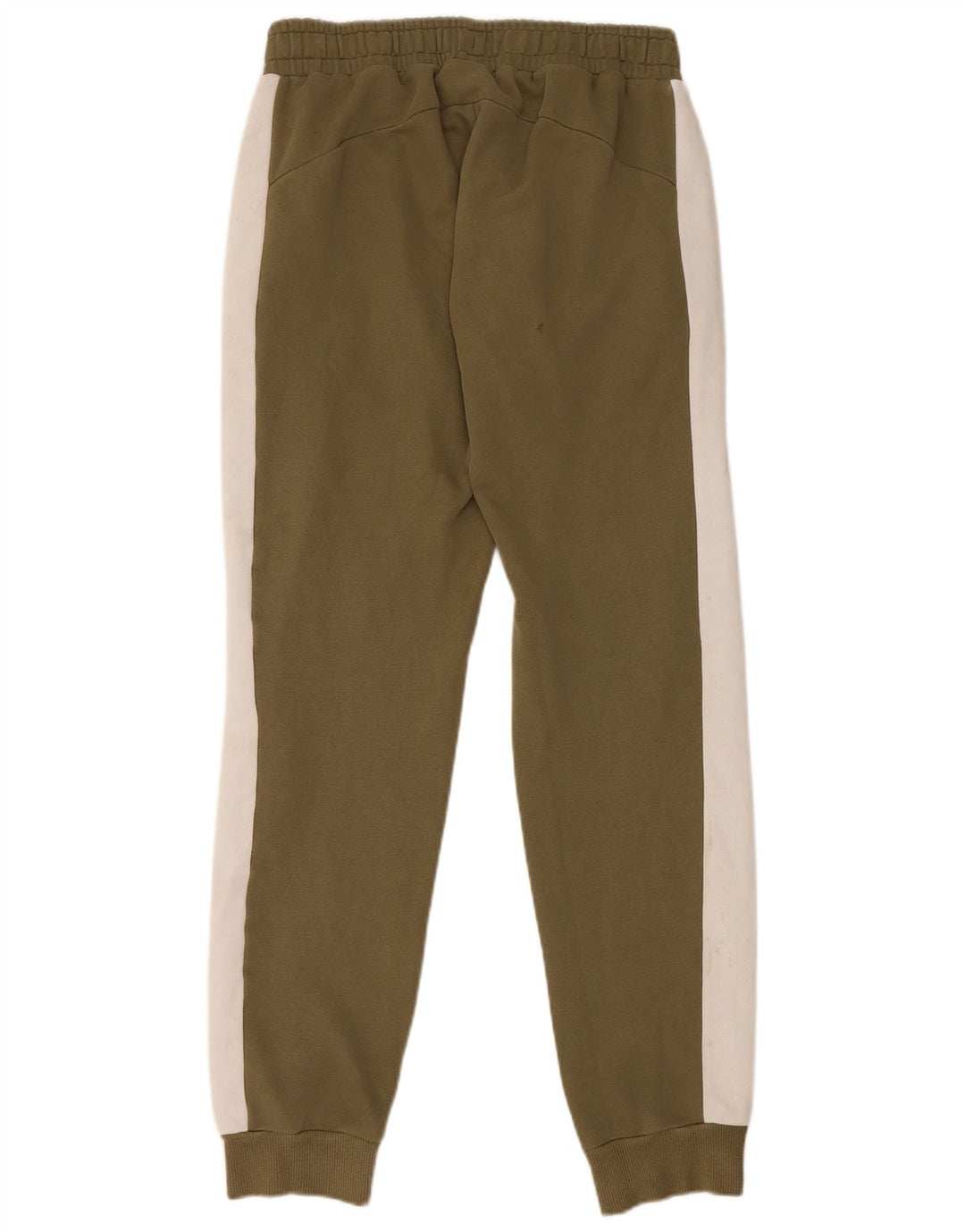 Puma Mens Full Tracksuit Medium  Khaki Colourblock Cotton