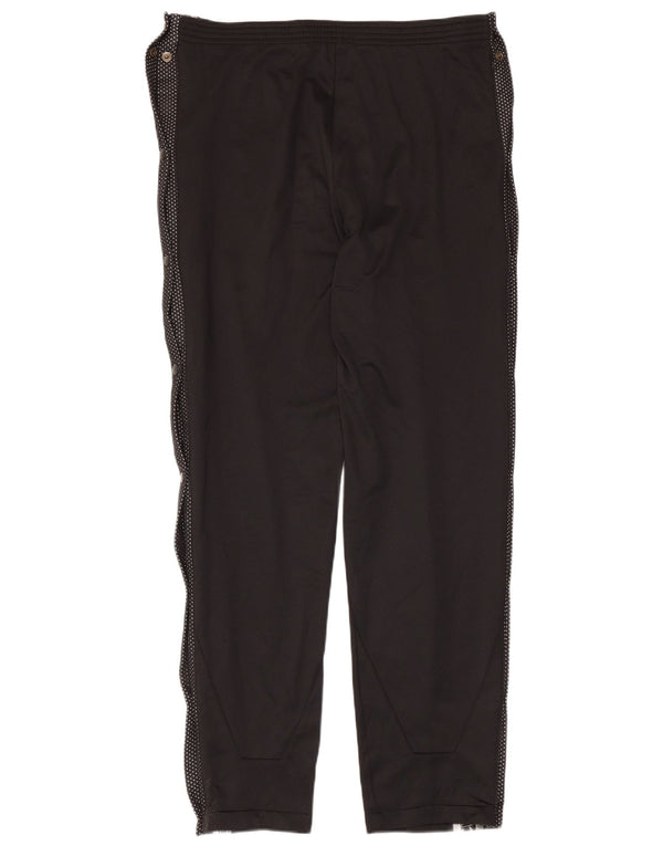 CHAMPION Mens USA Graphic Tracksuit Trousers Small  Black