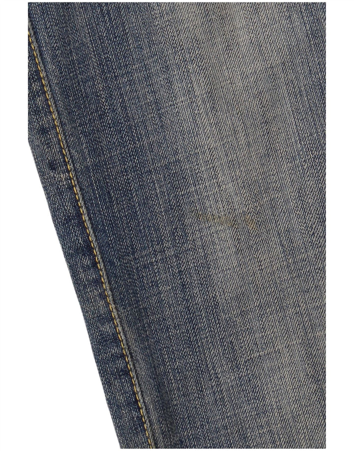 ROY ROGERS Mens De Luxe Straight Jeans W33 L36 Blue Cotton