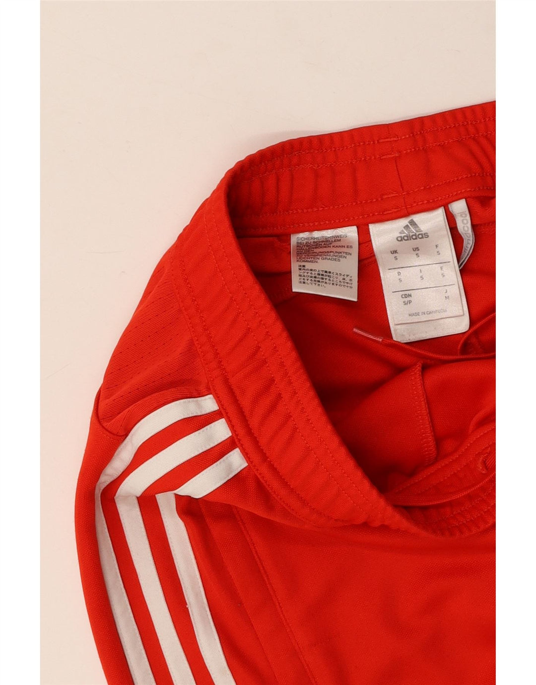 ADIDAS Womens Climacool Tracksuit Trousers UK 10 Small  Red Polyester