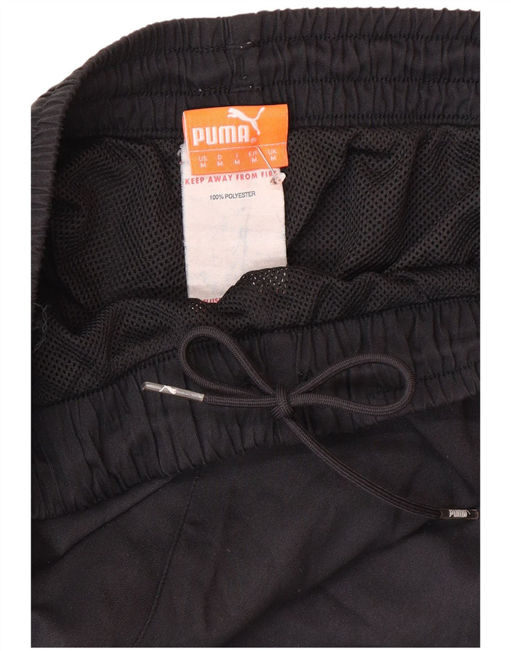 Puma Mens Tracksuit Trousers Medium  Navy Blue Polyester
