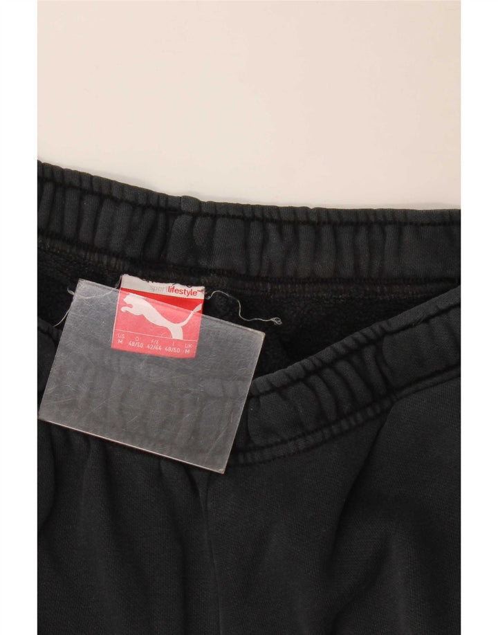 Puma Mens Tracksuit Trousers Medium Black