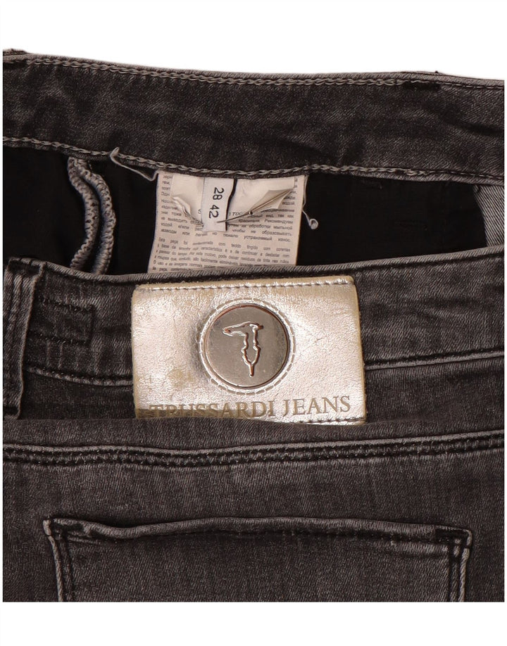 Trussardi Womens Slim Jeans W28 L28 Grey