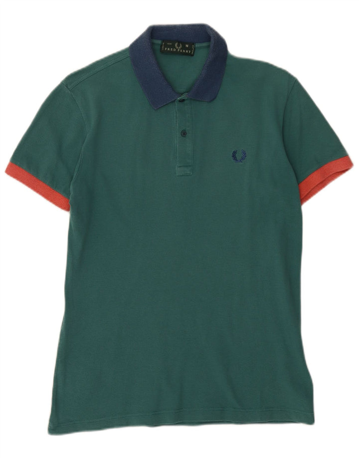 Fred Perry Mens Polo Shirt Medium Green