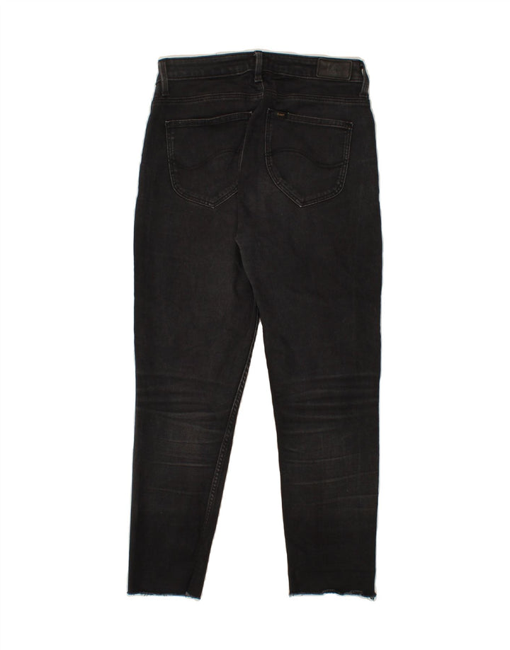 LEE Womens Skinny Jeans W28 L24 Black Vintage Lee and Second-Hand Lee from Messina Hembry 