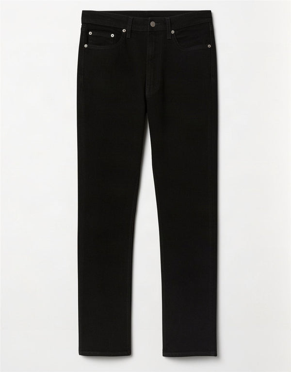 Levi's Mens 514 Straight Jeans W31 L32 Black Cotton
