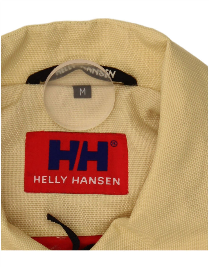 Helly Hansen Mens Windbreaker Jacket UK 38 Medium Beige Nylon