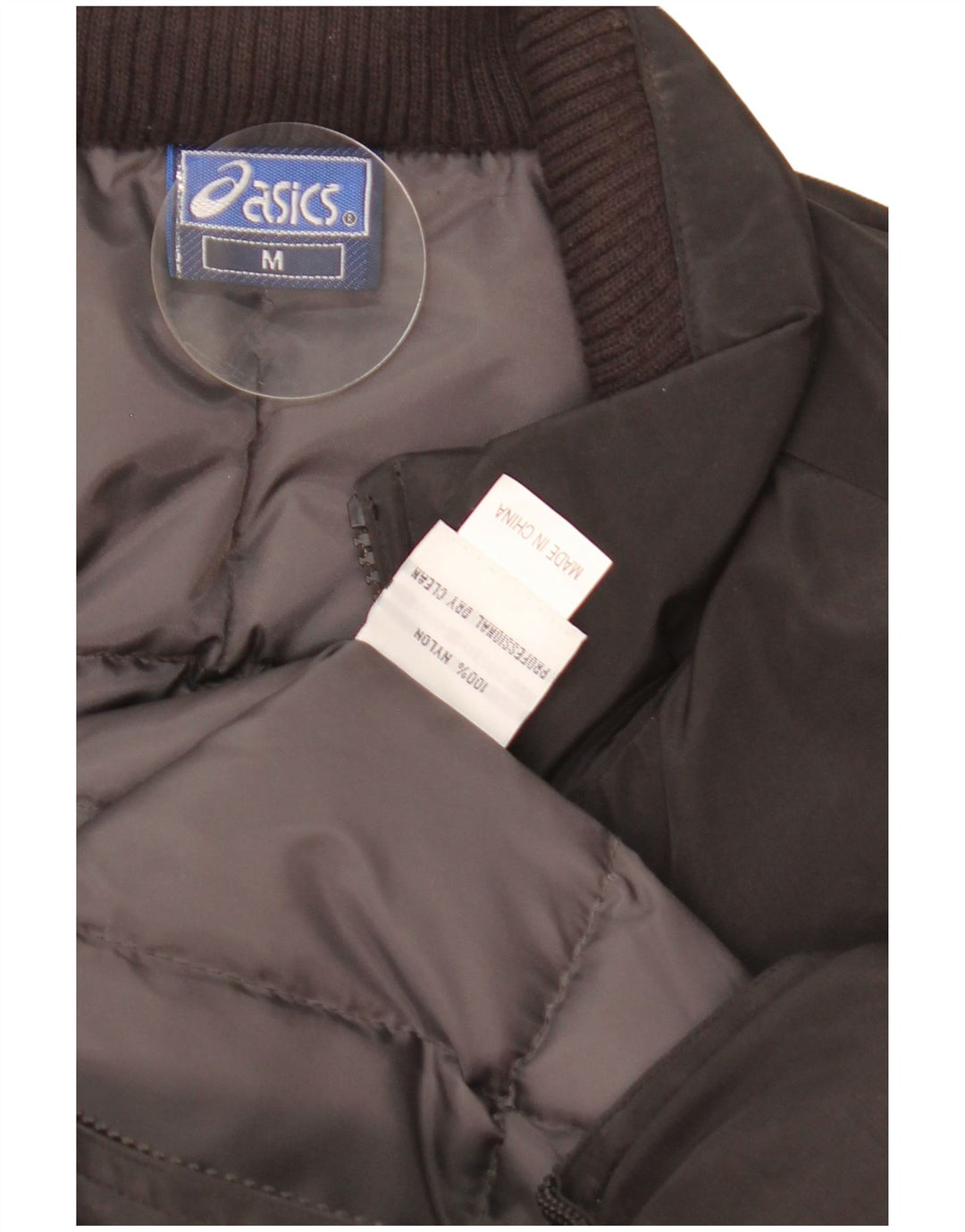 Oasis Mens Padded Jacket UK 38 Medium Black Nylon