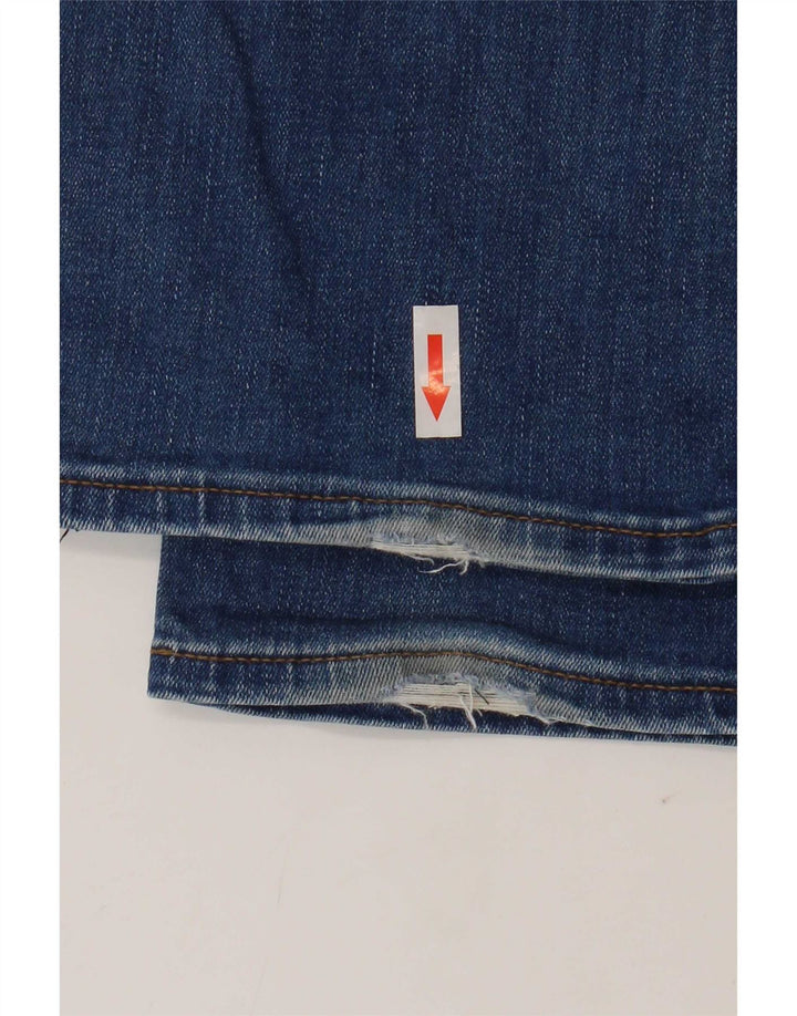 Superdry Womens Imogen Slim Jeans W32 L32 Blue Cotton
