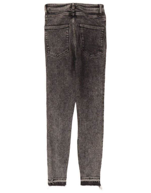 Zara Womens Skinny Jeans EU 36 XS W26 L27 Grey
