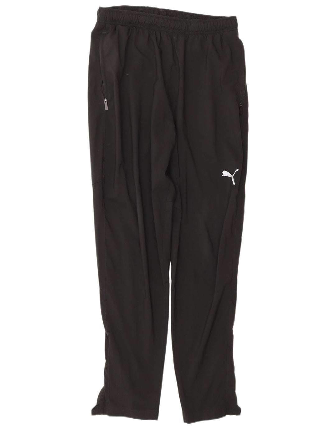 PUMA Mens Tracksuit Trousers Medium Black Polyester