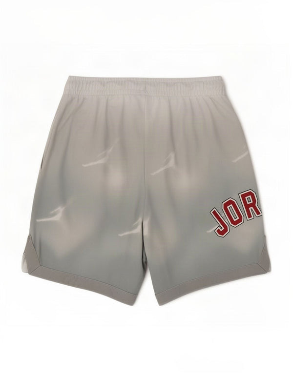 Jordan Boys Graphic Sport Shorts 10-11 Years Medium Grey Polyester