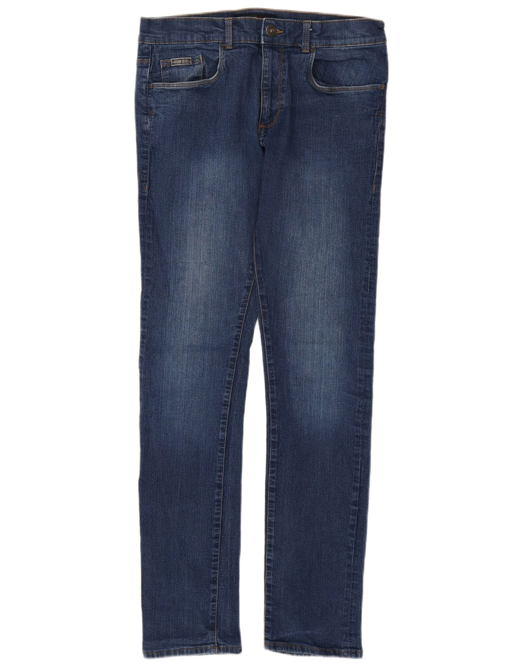 TRUSSARDI Mens Skinny Jeans W34 L33  Blue