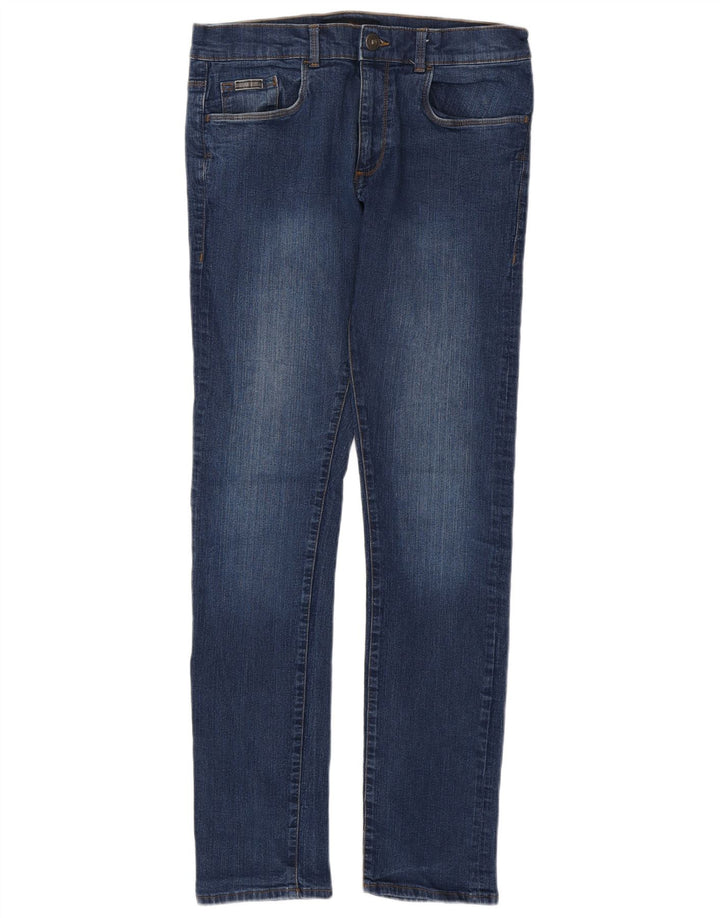 TRUSSARDI Mens Skinny Jeans W34 L33  Blue