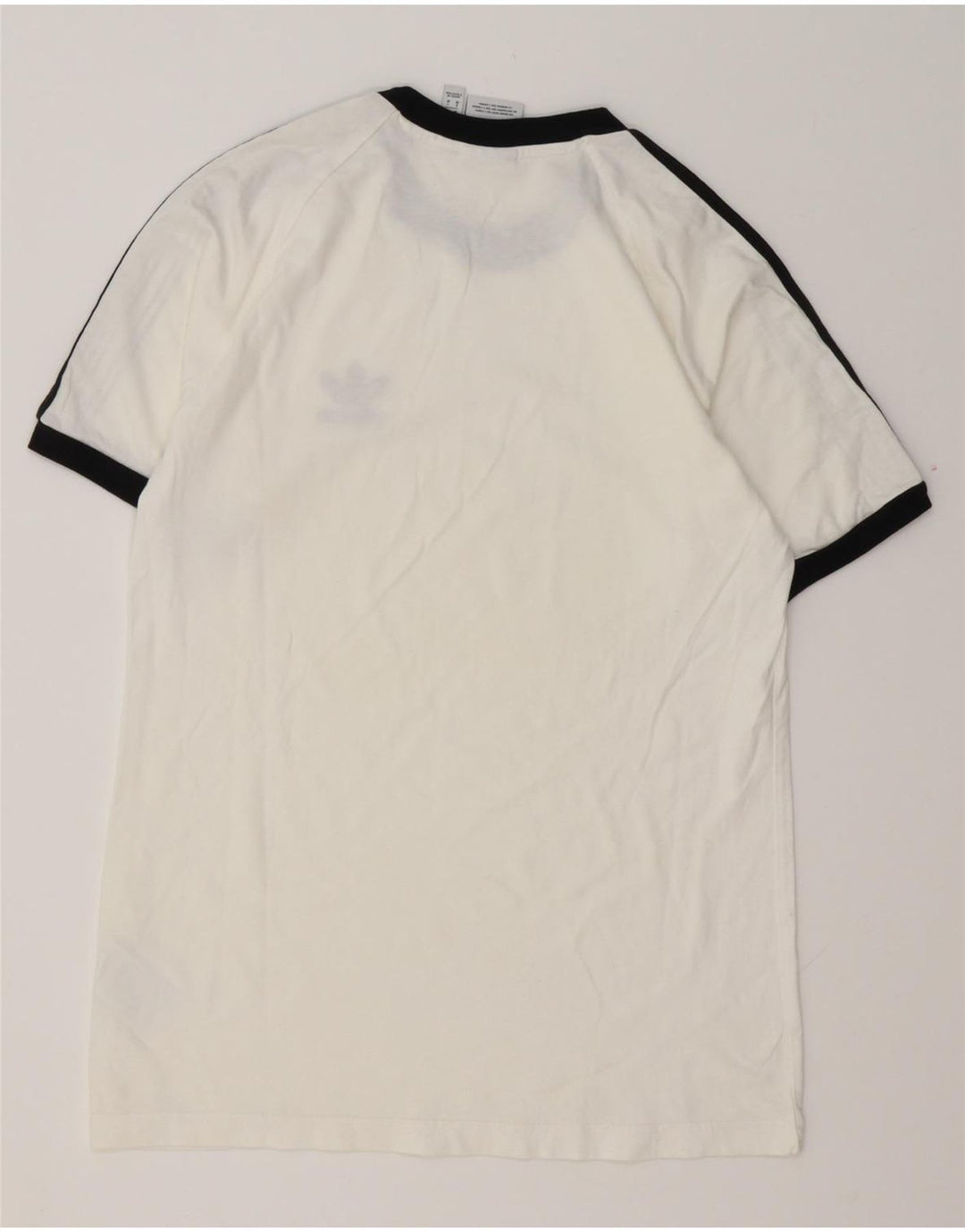 ADIDAS Mens T-Shirt Top Medium White Cotton