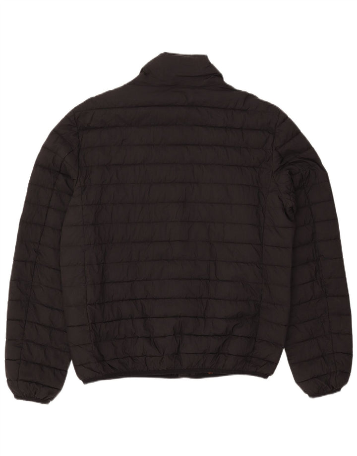 MARLBORO CLASSICS Mens Padded Jacket UK 40 Large Black Nylon