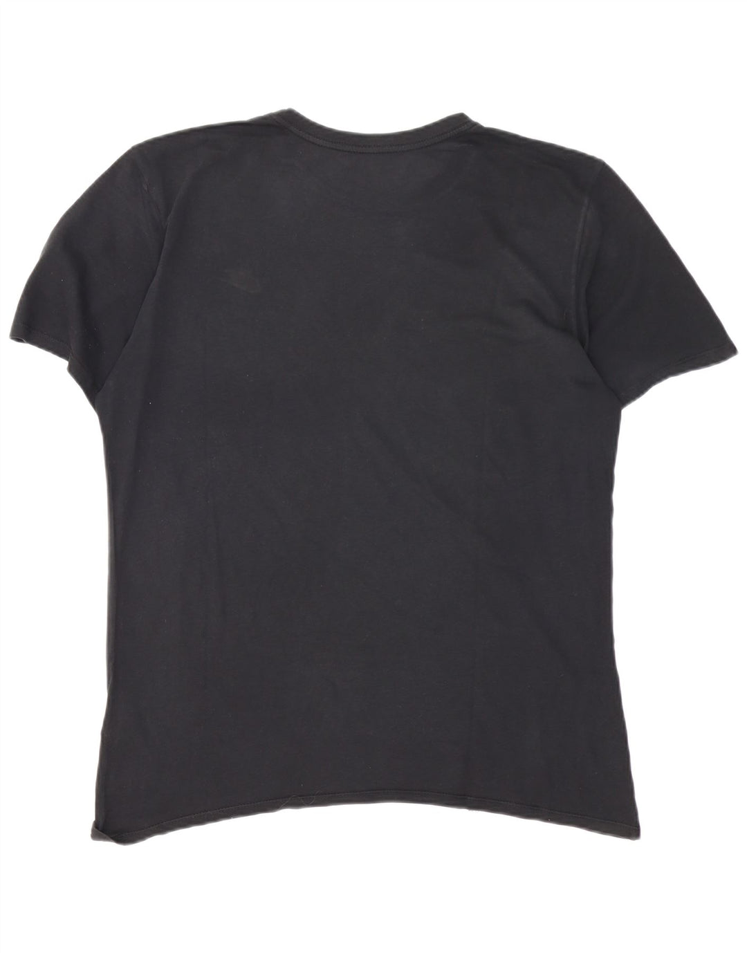 Nike Mens T-Shirt Top Large Black Cotton