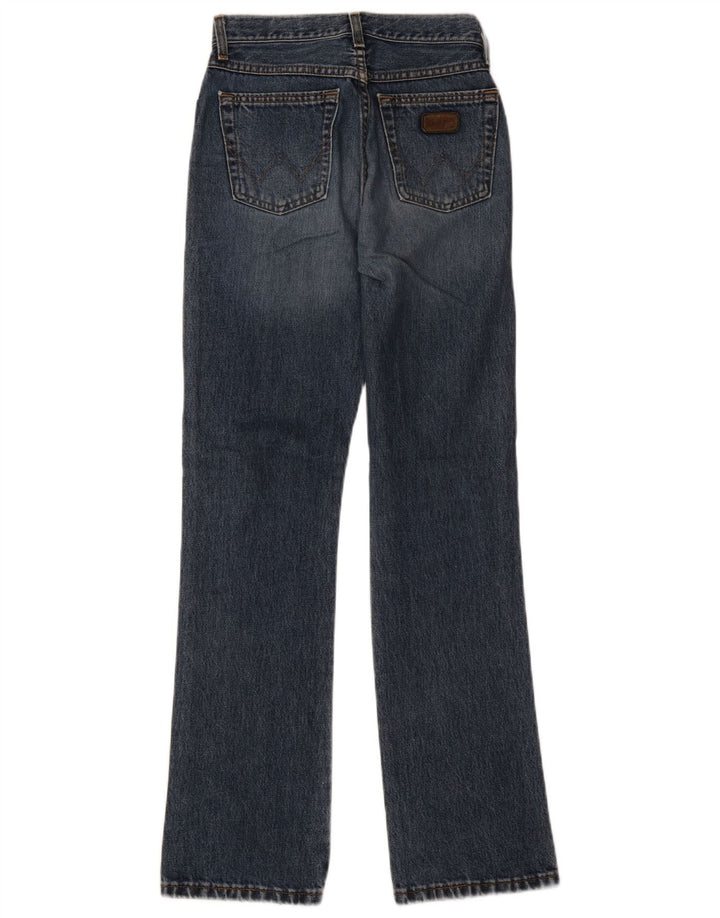 WRANGLER Mens Straight Jeans W27 L32 Blue Cotton
