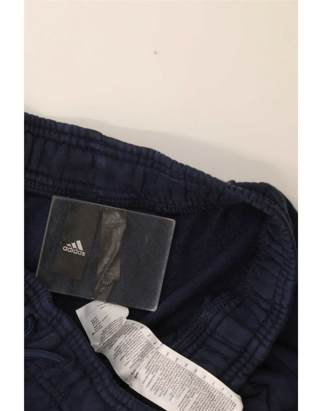 Adidas Mens Tracksuit Trousers Joggers Small Navy Blue Polyester
