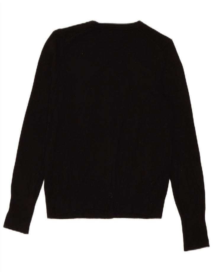Zara Womens Cardigan Sweater UK 10 Small Black